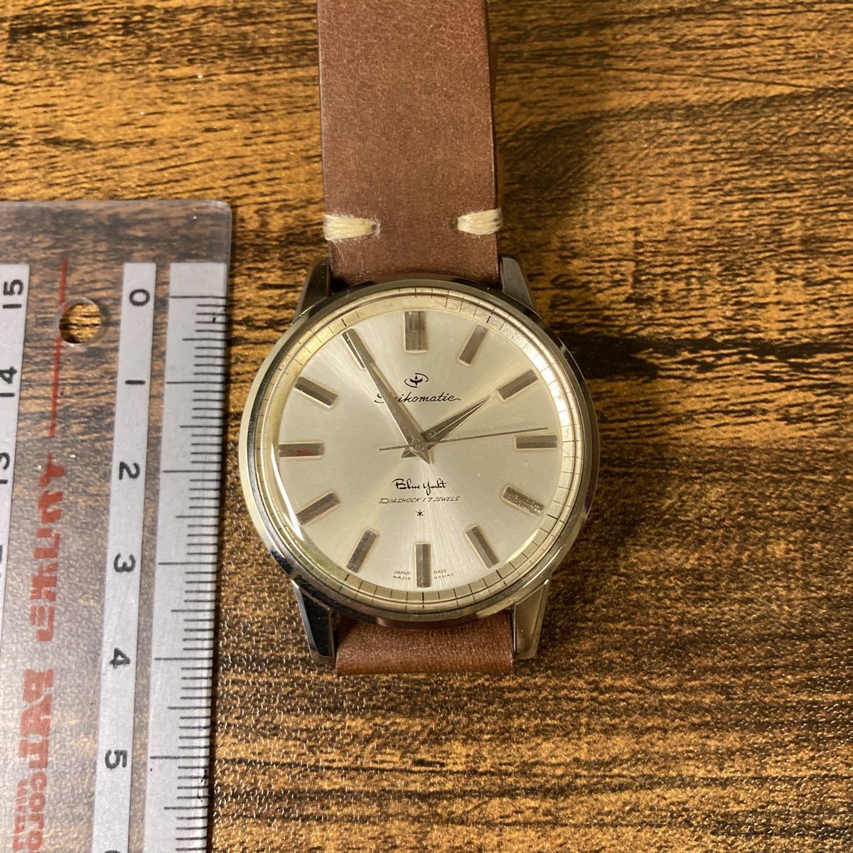 004 SEIKO Matic Blue Yacht セイコーマチック ブルーヨット 17石 SS 