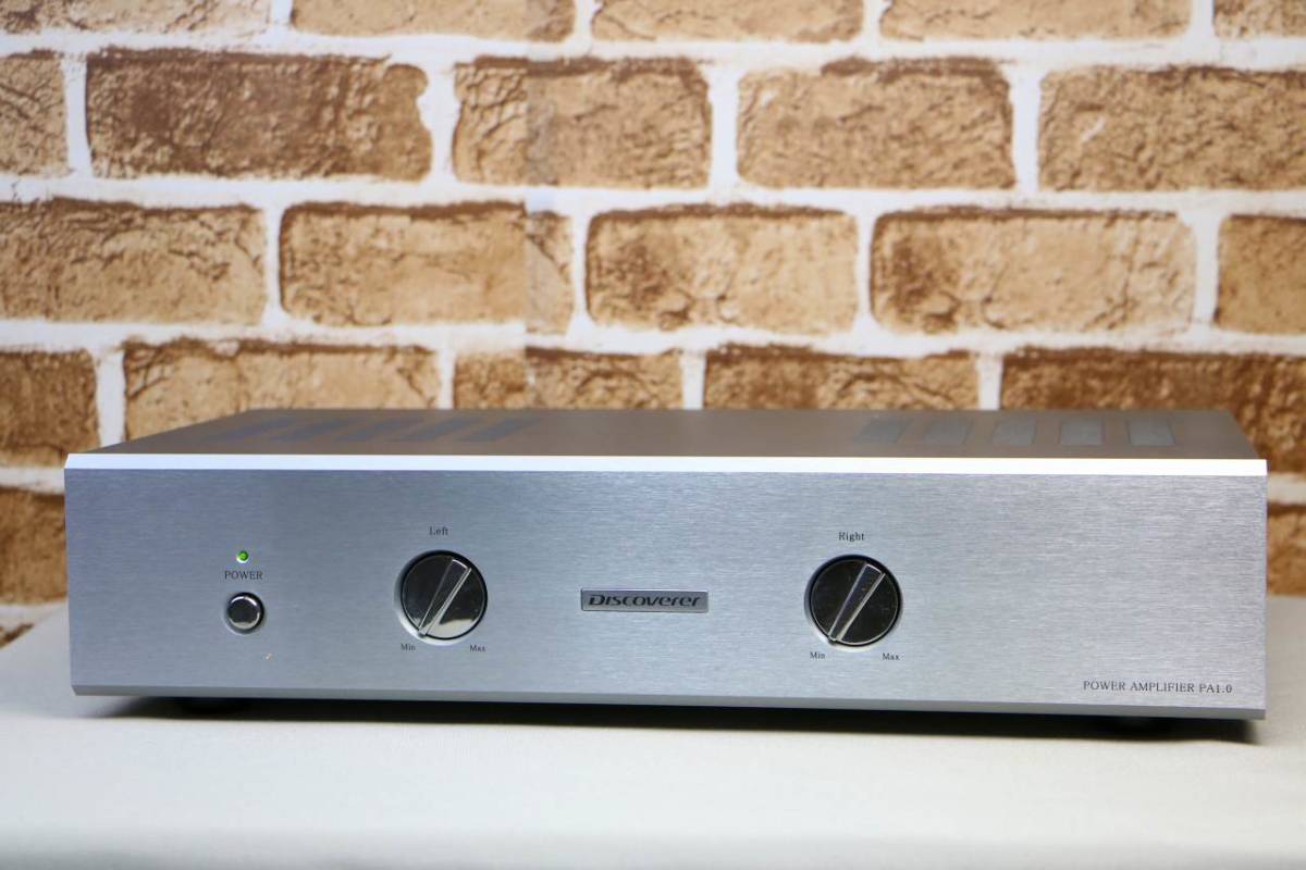SOULNOTEの（株）CSR生産 DISCOVERER PA1.0 パワーアンプ 元箱装備 