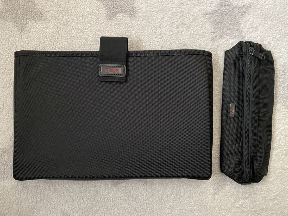 中古美品】 TUMI 26141DH ALPHA Expandable Organizer Compute