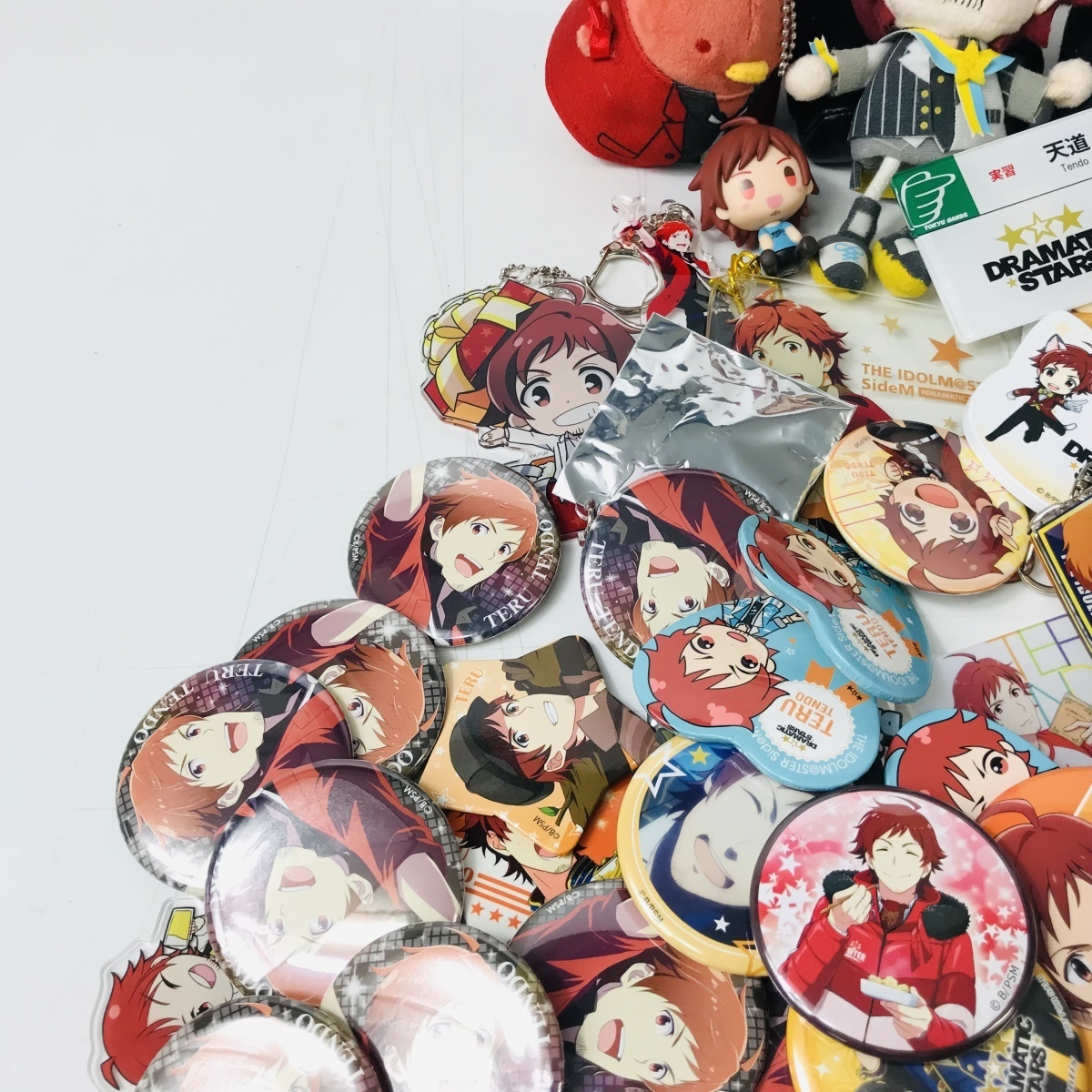 ジャンク アイドルマスター SideM 天道輝 缶バッジ ぬいぐるみ等