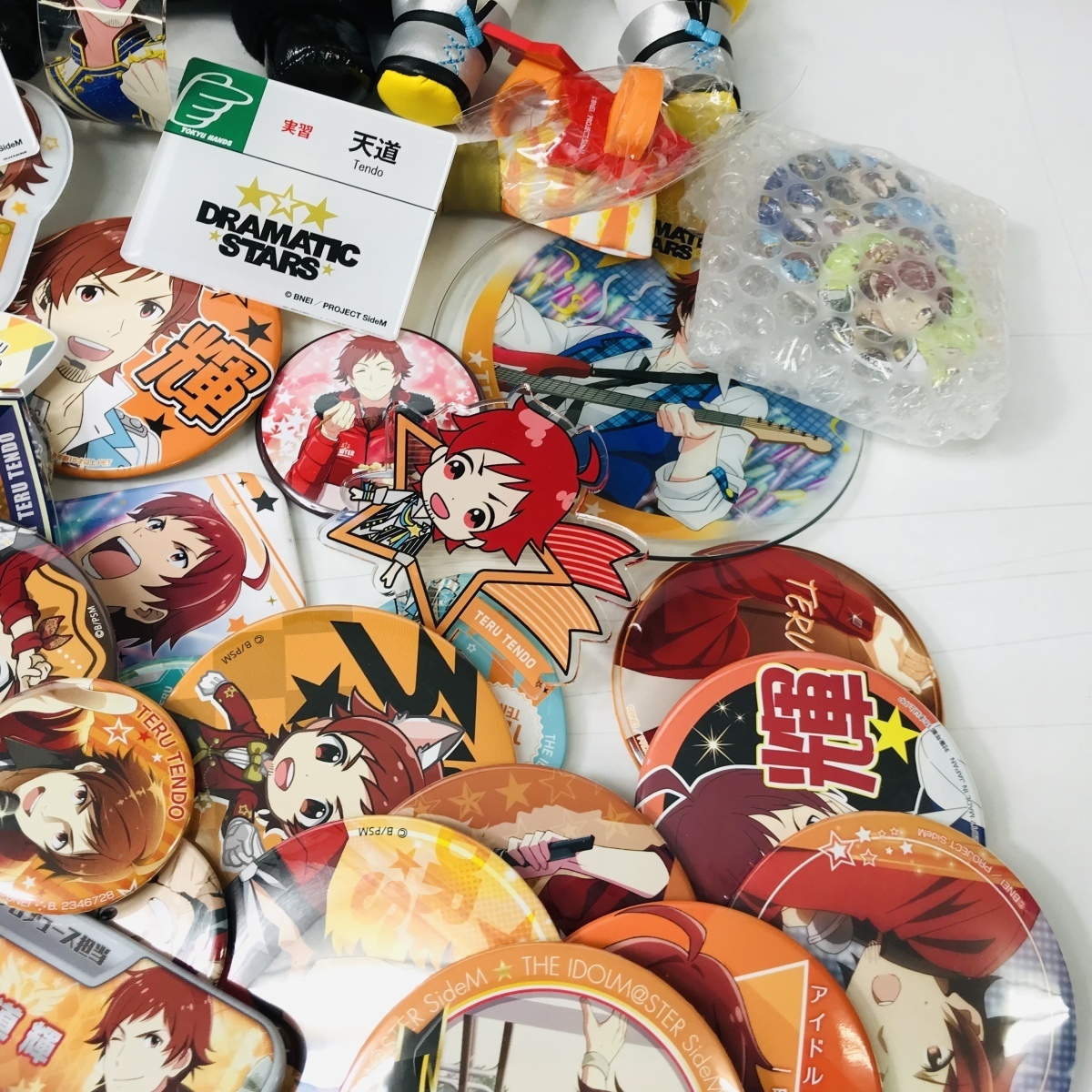 ジャンク アイドルマスター SideM 天道輝 缶バッジ ぬいぐるみ等