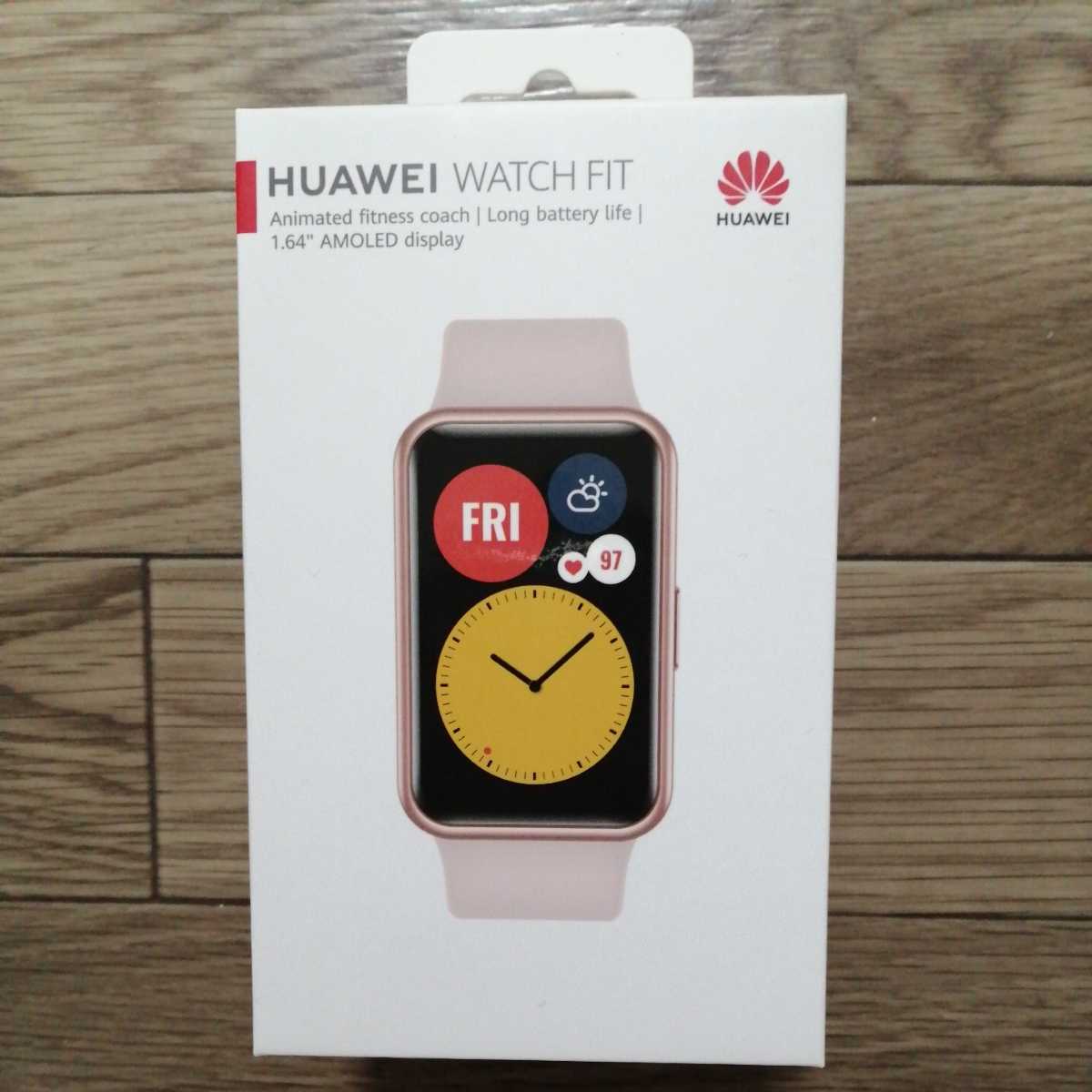 新品・未開封】【保証用カード付】HUAWEI スマートウォッチ WATCH FIT