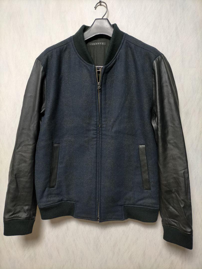 相場価格￥120，000- 美品 theory セオリー 上質 羊革 ラムレザー 中綿