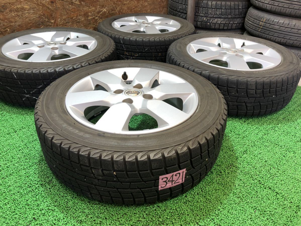 YOKOHAMA 15インチ NISSAN 純正ホイール 4本セット タイヤ・ホイール