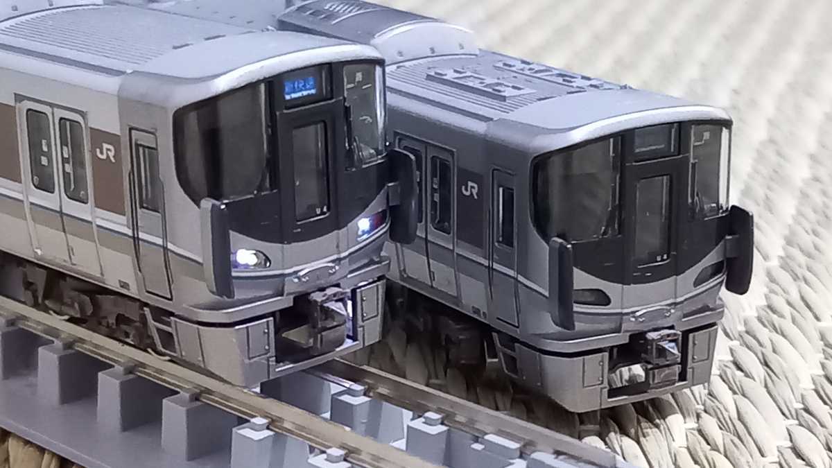 ◇KATOベース 225系100番台 4両編成 ウェザリング・レタリング加工品 