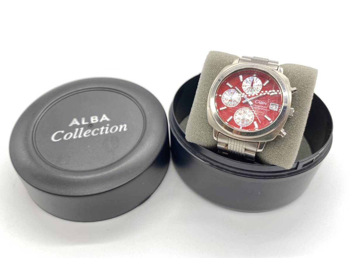 希少 動作未確認 SEIKO セイコー ALBA アルバ ミッキーマウス デジアナ 