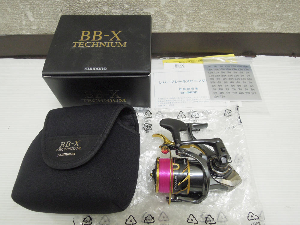 SHIMANO 24 BBX Technium FB C3000DXG SL (left-handed) 047793 Spinning Reel