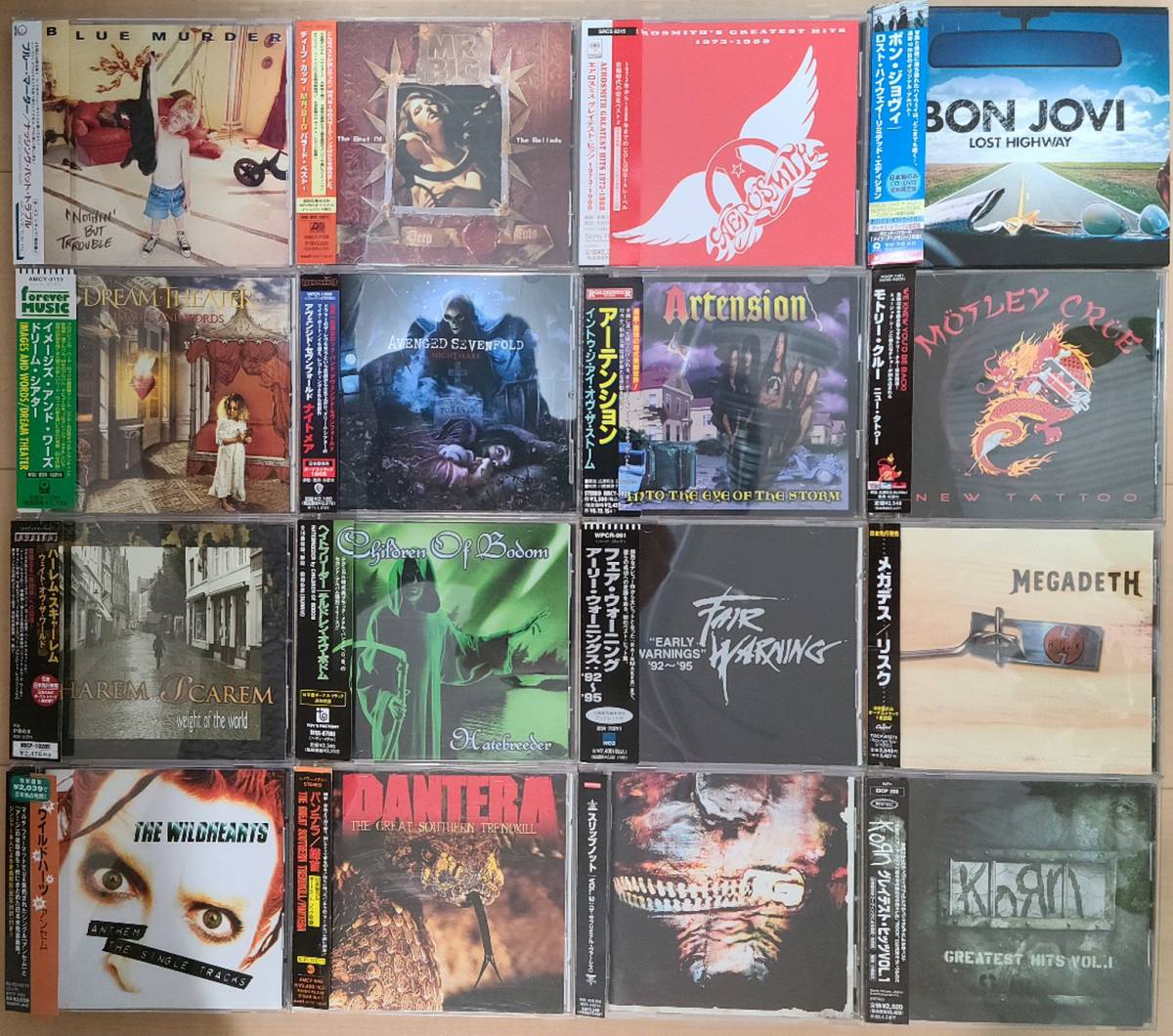 1980-90年代のハード・ロック⁄ヘヴィ・メタル 初期盤 帯付CD 買取 - CD