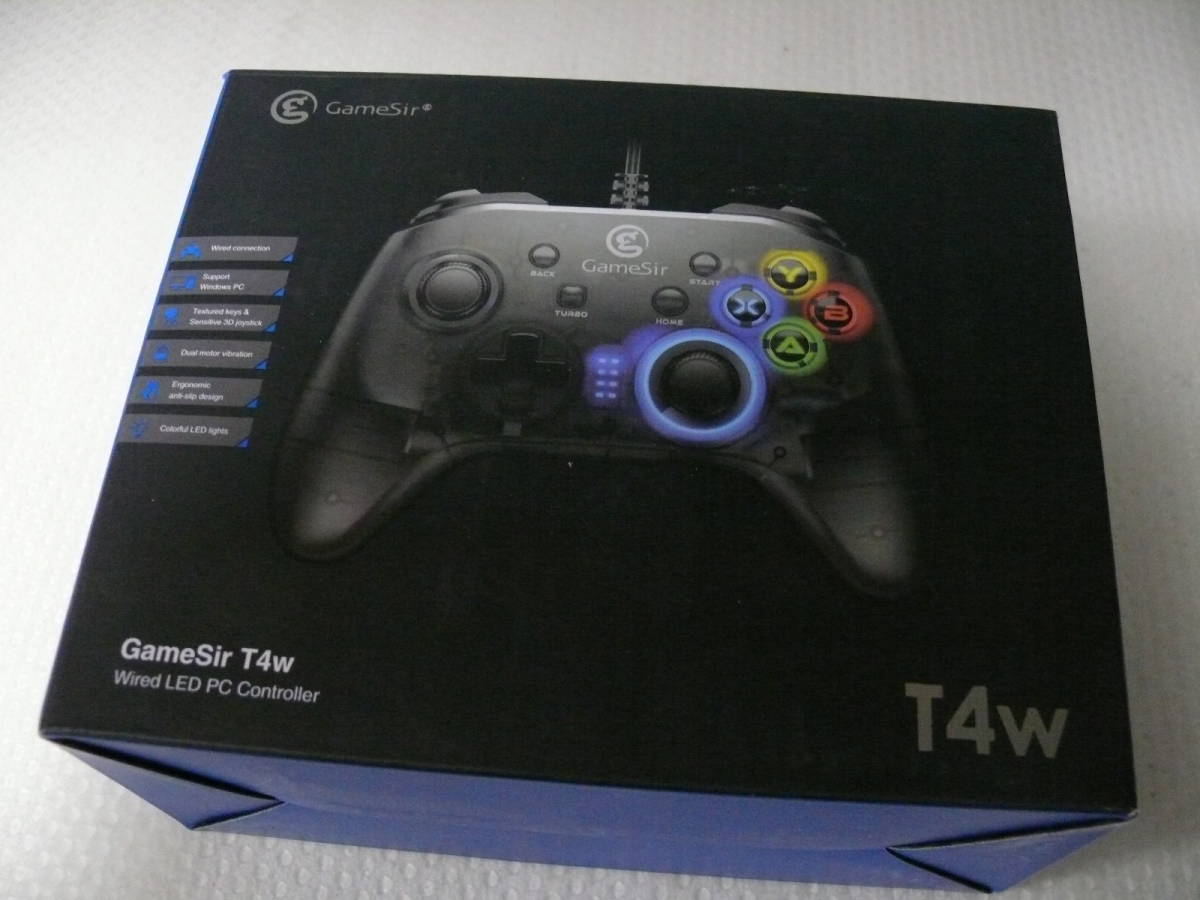 GameSir T4w ゲームコントローラー steamゲーム対応 有線ゲームパッド  