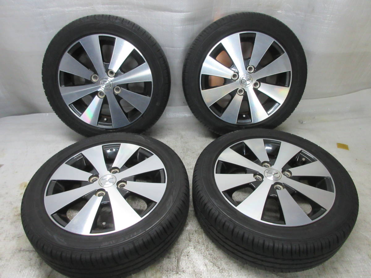 マツダ純正 アルミ 14インチ 14x4.5J +50 PCD 100 4H アルミホイール 