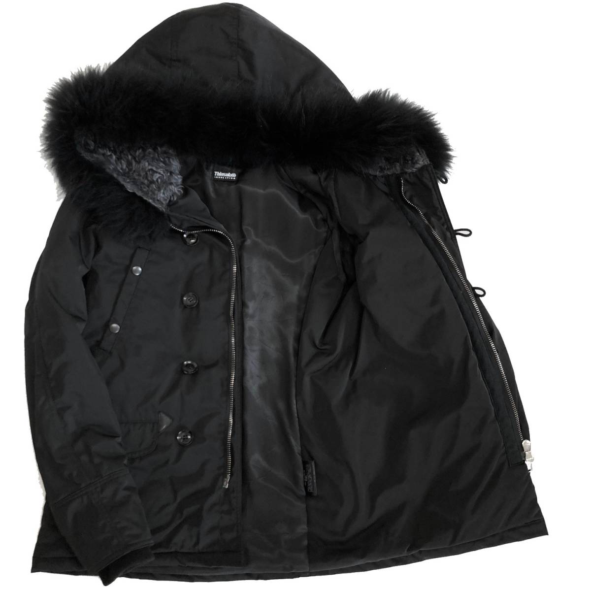 美品 junhashimoto shawl collar N3-B 黒 【公式通販】