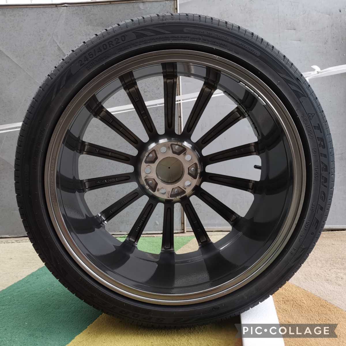 ベンツ Sクラス CL Sクーペ W221 W216 W222 W217 20インチ新品タイヤと 