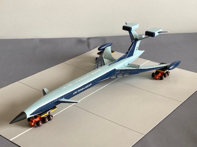 イマイ 1/350 サンダーバード2号 付き アオシマ ファイアーフラッシュ