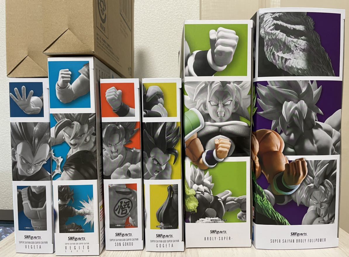 S.H.Figuarts ドラゴンボール超-ブロリー- 5体&スーパーサイヤ人ゴッド