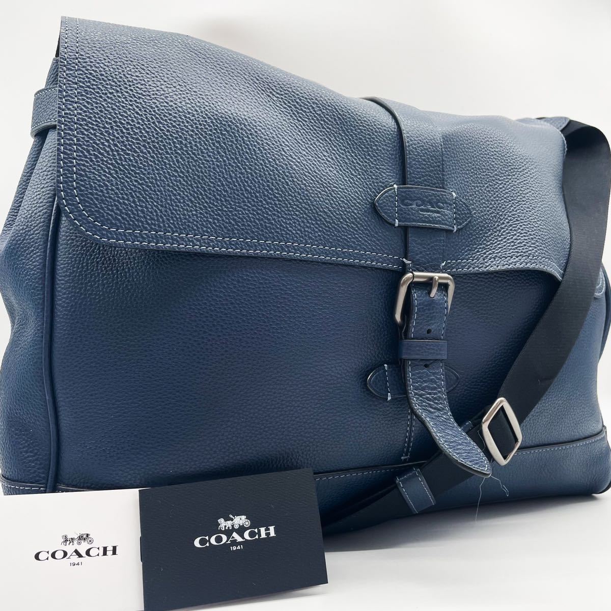 1円 【極美品】超高級品 COACH コーチ ハドソン ショルダーバッグ 