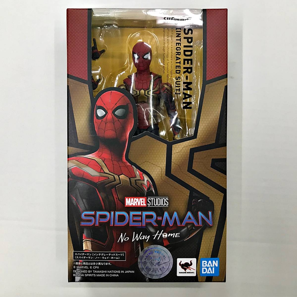 驚きの破格値，新作登場 品 S.H.Figuarts スパイダーマン インテグレーテッドスーツ スパイダーマン：ノー ウェイ ホーム(スパイダーマン)｜売買されたオークション情報、yahooの商品情報をアーカイブ公開 - オークファ スパイダーマン