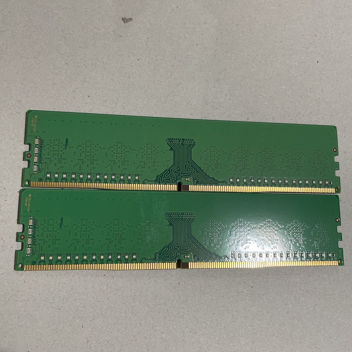 サーバー用SAMSUNG 4GB 1Rx8 PC4-2400T DDR4中古品動作品2枚セット