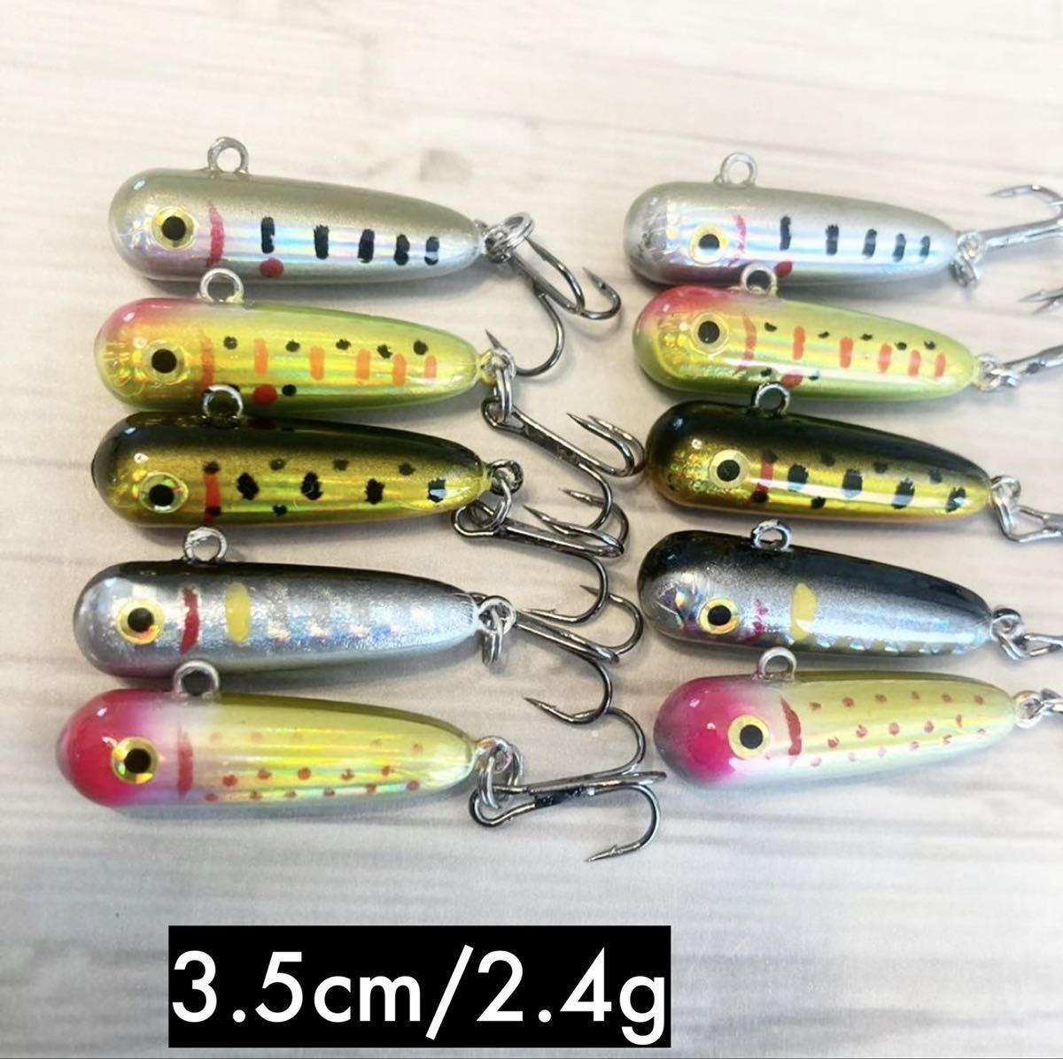 ボトムノックスイマー風ミノー 2 4g 10本セット トラウトルアー 渓流 ルアー まとめ Dコンタクト 管釣り スミス好きな方 ミノー 売買されたオークション情報 Yahooの商品情報をアーカイブ公開 オークファン Aucfan Com