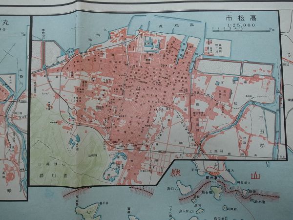 H117 古地図 東宮御成婚記念 日本交通分県地図 香川県 昭和4年 古地図 売買されたオークション情報 Yahooの商品情報をアーカイブ公開 オークファン Aucfan Com