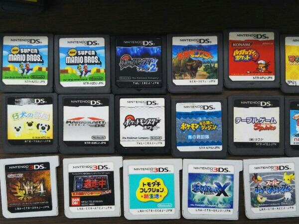 ジャンク 初期化済 Ds 3ds New 3ds Ll 本体 ソフト アダプター Ds Lite とび森 どうぶつの森 太鼓の達人 大量 まとめ ポケモン ニンテンドー3ds Ll本体 売買されたオークション情報 Yahooの商品情報をアーカイブ公開 オークファン Aucfan Com