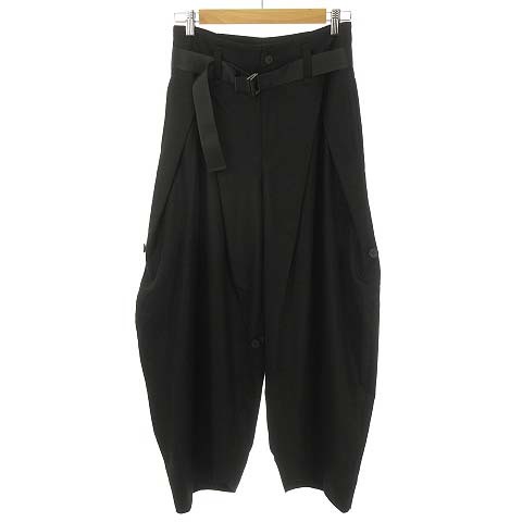 赤字超特価，格安 品 イッセイミヤケ ISSEY MIYAKE 18AW バルーン 変型 パンツ ウール アンクル クロップド 3 ブラック 黒 IBO21(その他)｜売買されたオークション情報、yahooの商品情報をアーカイブ公開 - オークファ 女性用