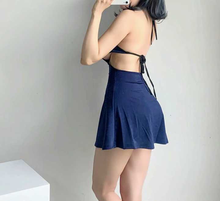 エロ可愛い 美スタイル 超セクシー 背中 大胆 フレア スカート ミニスカート ワンピース ドレス コスチューム レディース M 下着 Mサイズ 売買されたオークション情報 Yahooの商品情報をアーカイブ公開 オークファン Aucfan Com