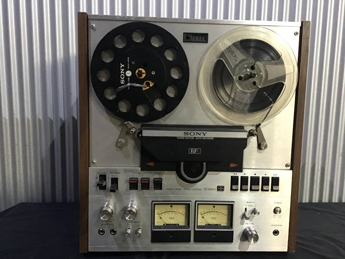 SONY TC-6900 オープンリールデッキ　中古品 SONY ソニー TC-6900 オープンリールデッキ◇現状品 通電確認済み 中古