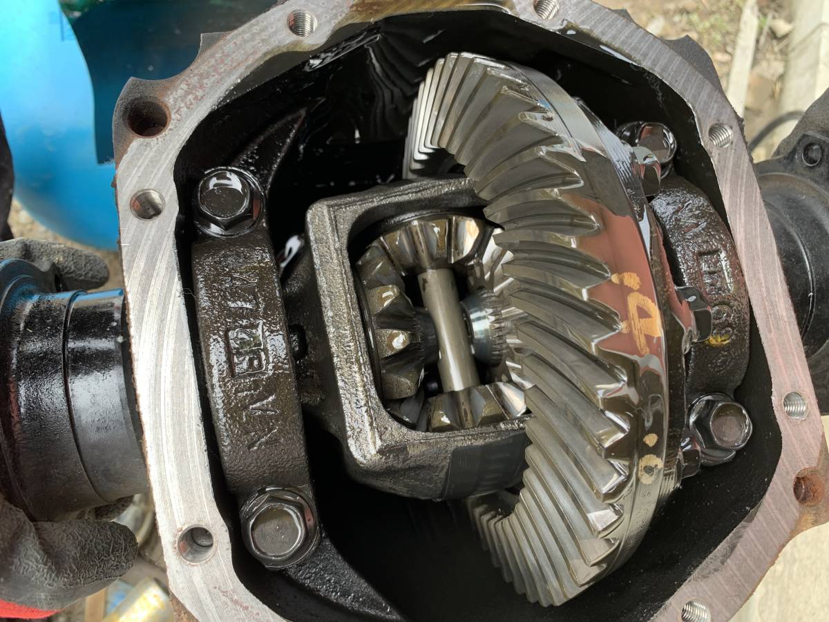 R200 ノーマル オープン デフ ディファレンシャルギア ケース 38311 43M45 6穴 48:11 4.3 日産純正 S13 S14 S15 シルビア RPS13 180SX C35_8