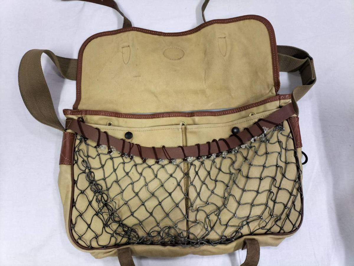 146F105C00○Barbour バブアー ショルダーバッグ フィッシングバッグ  