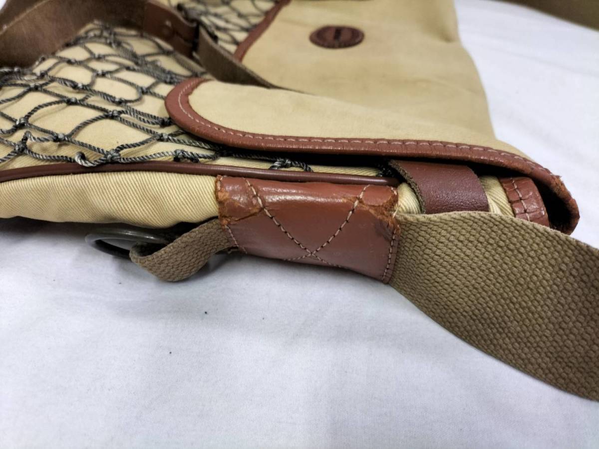 146F105C00○Barbour バブアー ショルダーバッグ フィッシングバッグ  