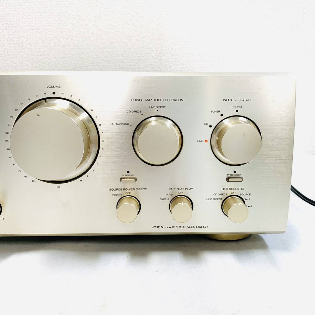 SANSUI AU-α607MR サンスイ プリメインアンプ 通電確認のみ NN321 
