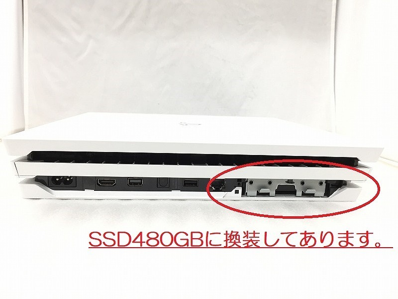 ソニー SONY PS4Pro SSD480GB換装済み CUH-7200BB02 PS4 SSD480GB換装