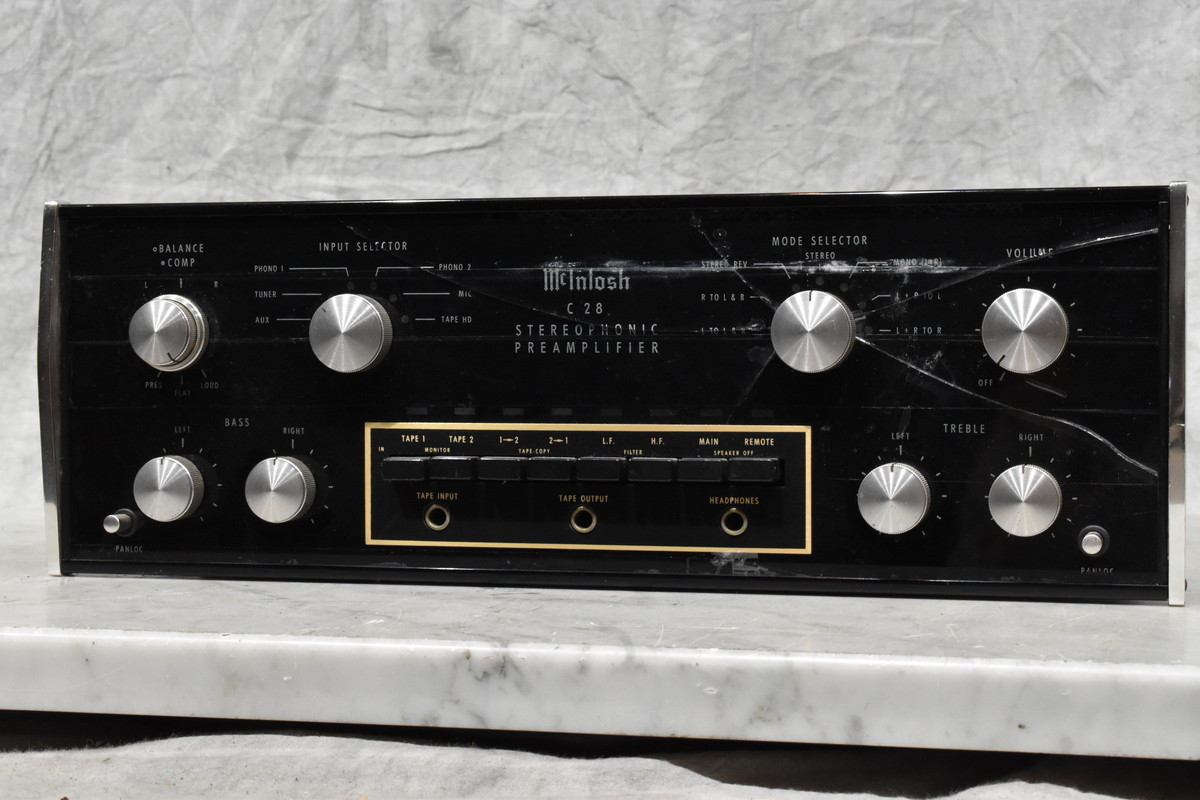 McIntosh マッキントッシュ C28 プリアンプ【ジャンク品】 McIntosh