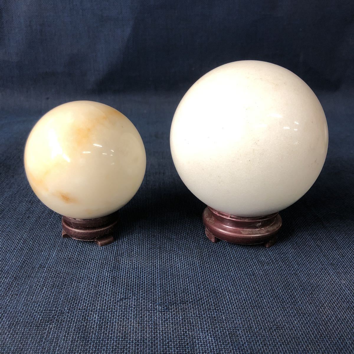 大理石の丸石パワーストーン