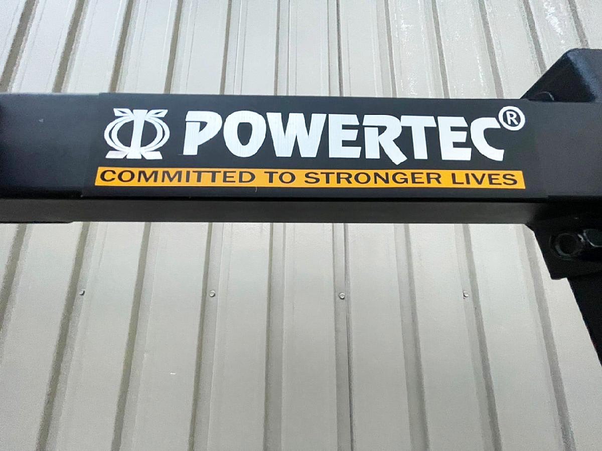 引取限定】美品 3点セット POWERTEC パワーテック 家庭用ハーフラック 