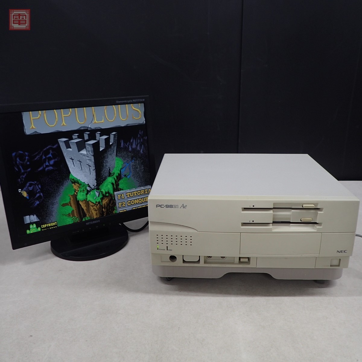 NEC PC-9821Ae/M2 本体 日本電気 現状品【40(デスクトップ)｜売買され 