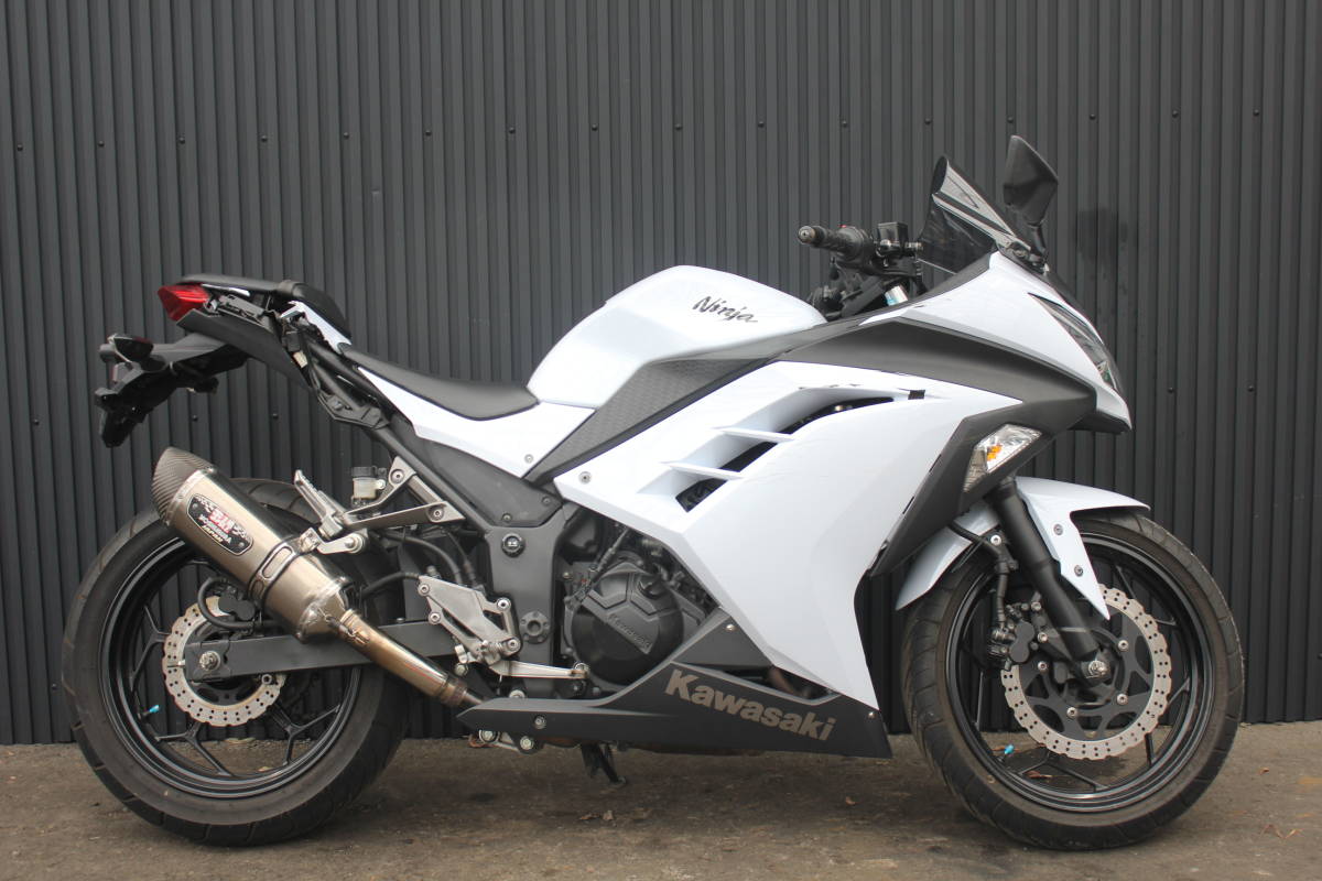 静岡市 カワサキ NINJA250R 実働 転倒車 走行可能 きれい(126cc-250cc 