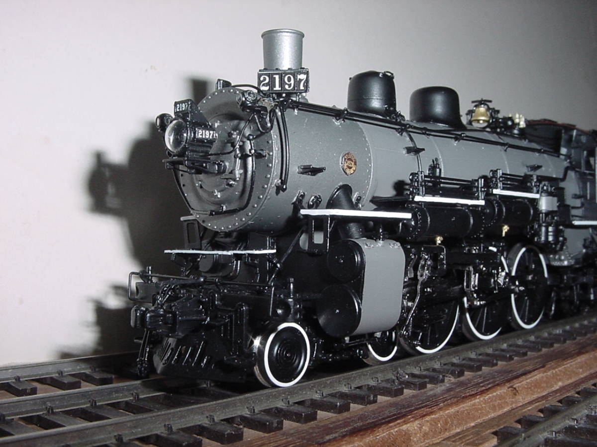 HO W&R Northern Pacific 4-6-2 Q-4 Northern Pacific Brass Department S-4 V2