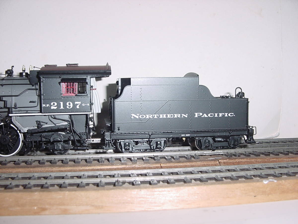 HO W&R Northern Pacific 4-6-2 Q-4 Northern Pacific Brass Department S-4 V2