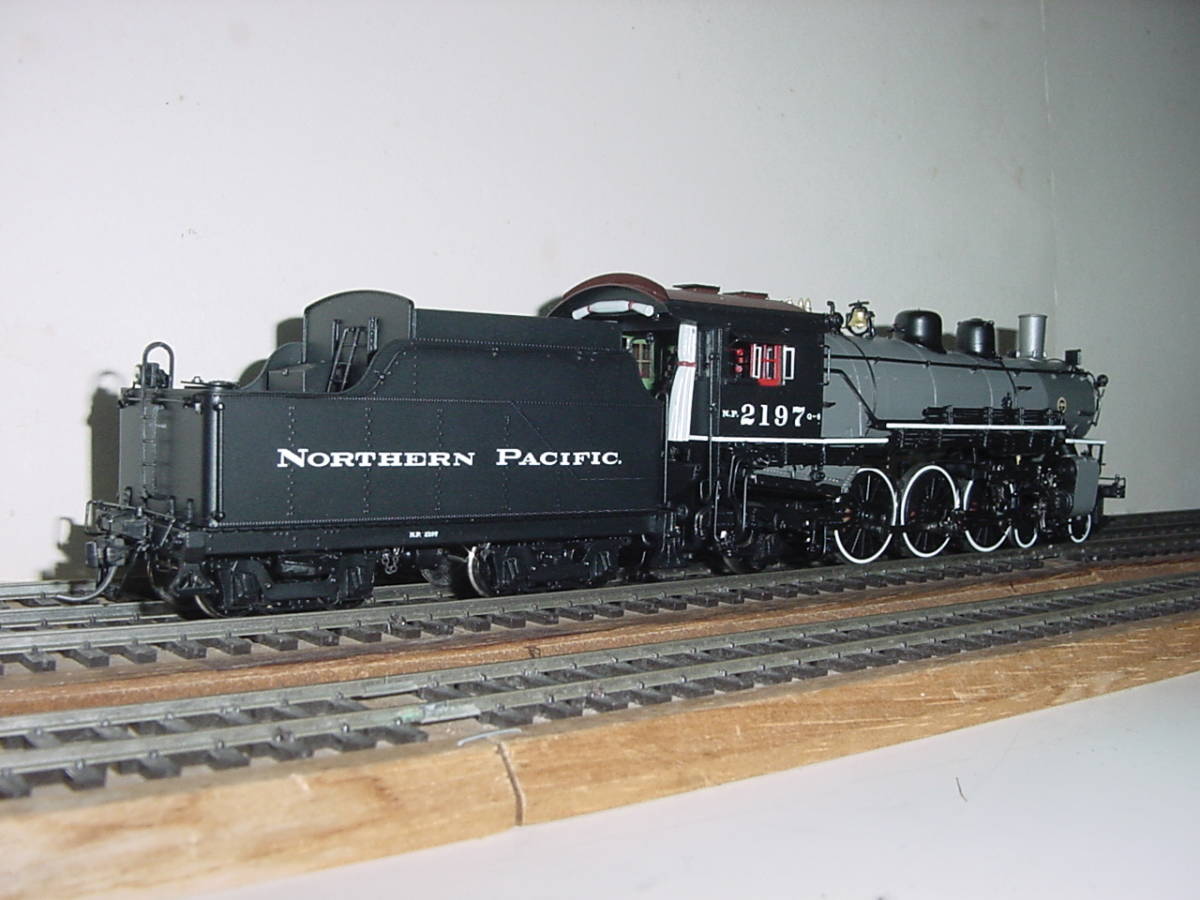 HO W&R Northern Pacific 4-6-2 Q-4 Northern Pacific Brass Department S-4 V2