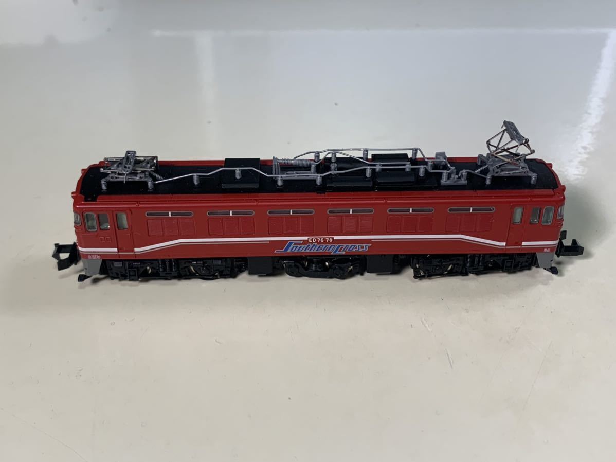 1円〜】TOMIX ED76形 電気機関車 78号機 サザンクロス塗装 限定品 9194 
