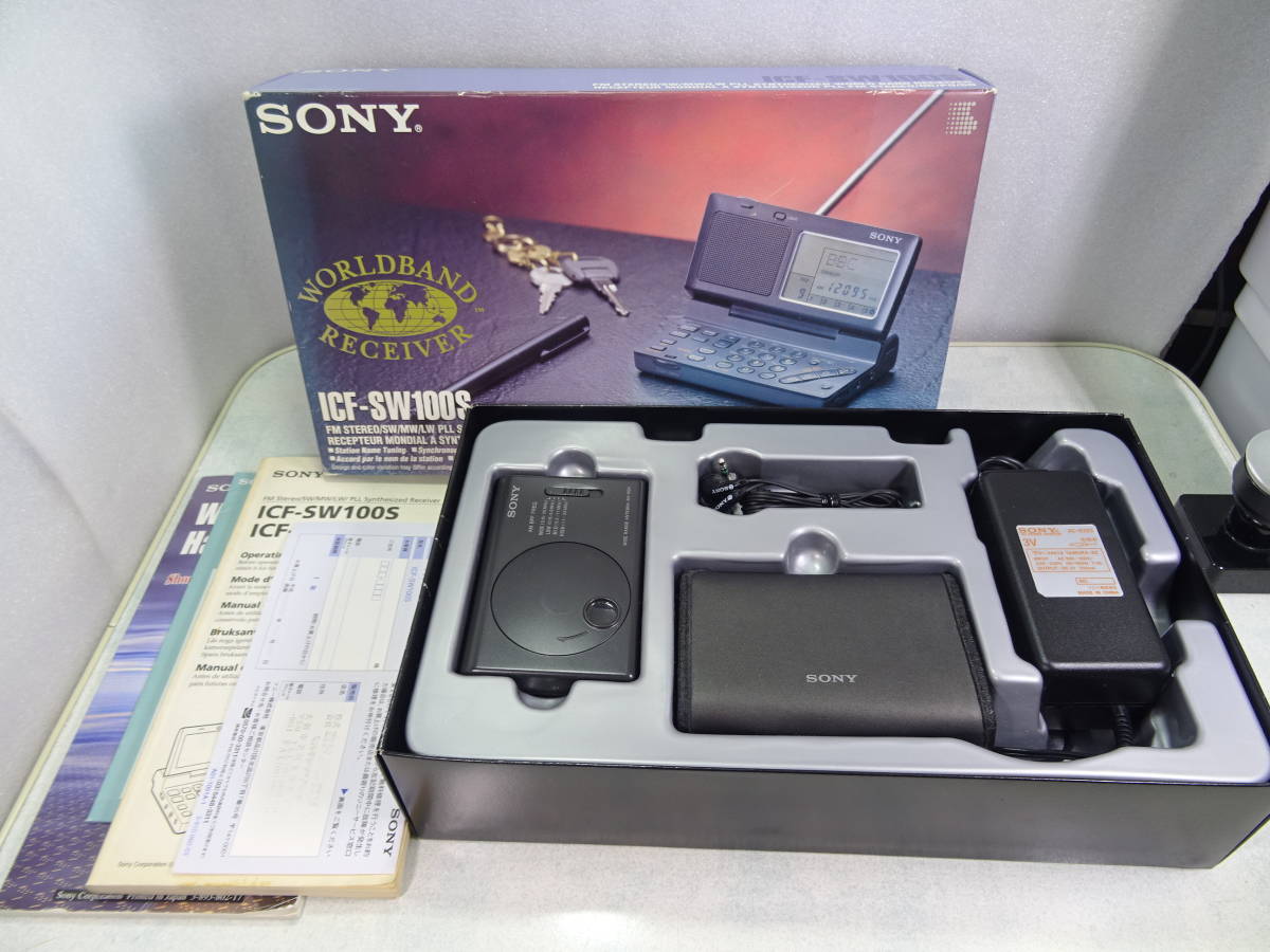 SONY ソニー ICF-SW100 ワールドバンドレシーバー(アンティーク)｜売買 
