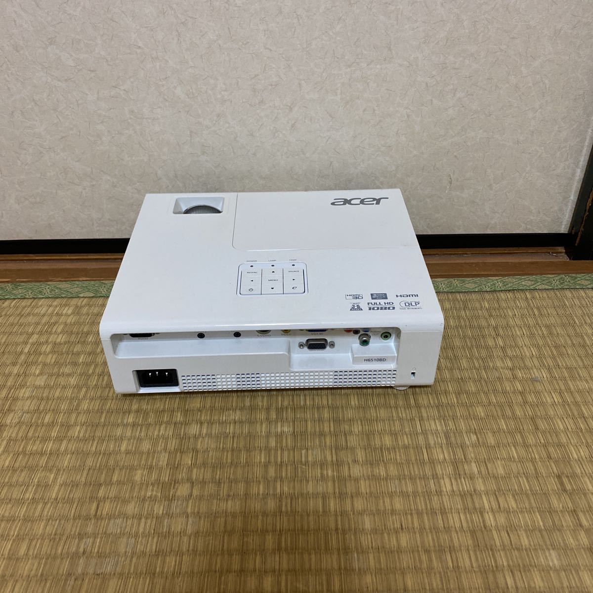テレビ・映像機器 Acer H6510BD プロジェクター本体