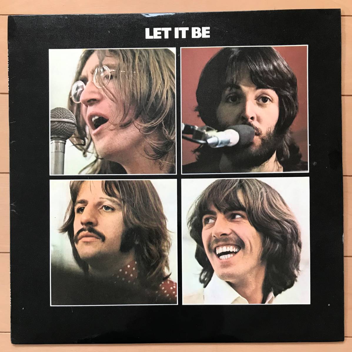 beatles let it be (RARE!!USアドバンス送料込み） It Be Apple Let UK | LP Green - Beatles The Logo : Original の音楽 1U⁄