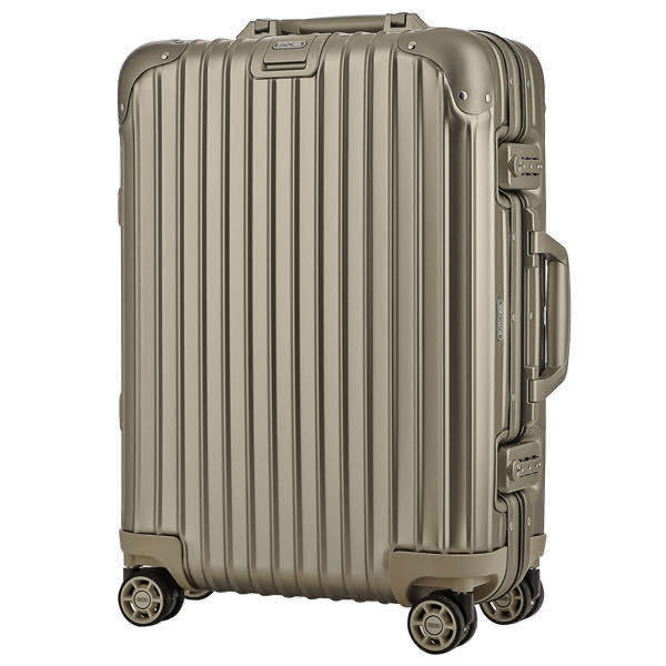 RIMOWA オリジナル キャビンS ほしい チタニウム 32L 
