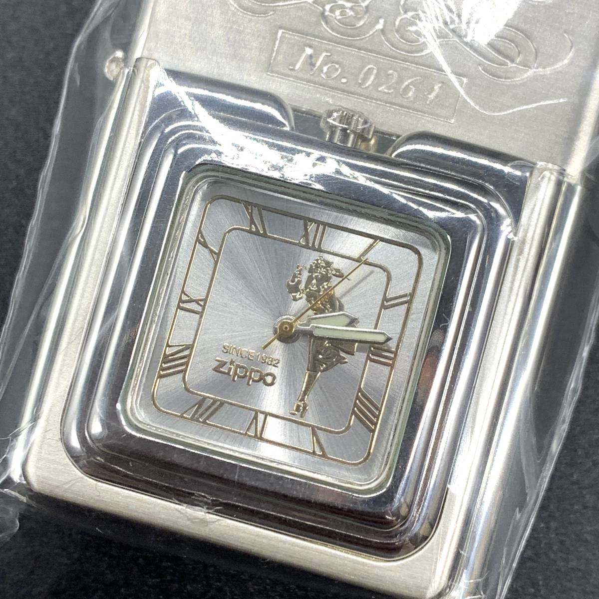 □【未使用品】ZIPPO ジッポー バルガガール タイムライト 時計 