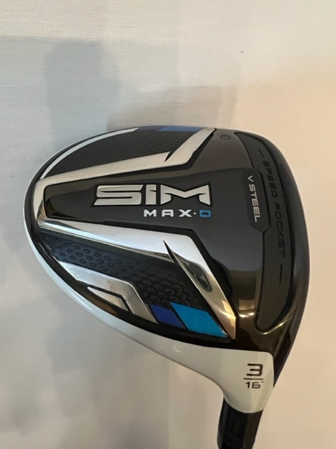テーラーメイド TaylorMade　SIM MAX-D US 3W　ロフト16度 VENTUS Blue 6-S　美品　 TaylorMade