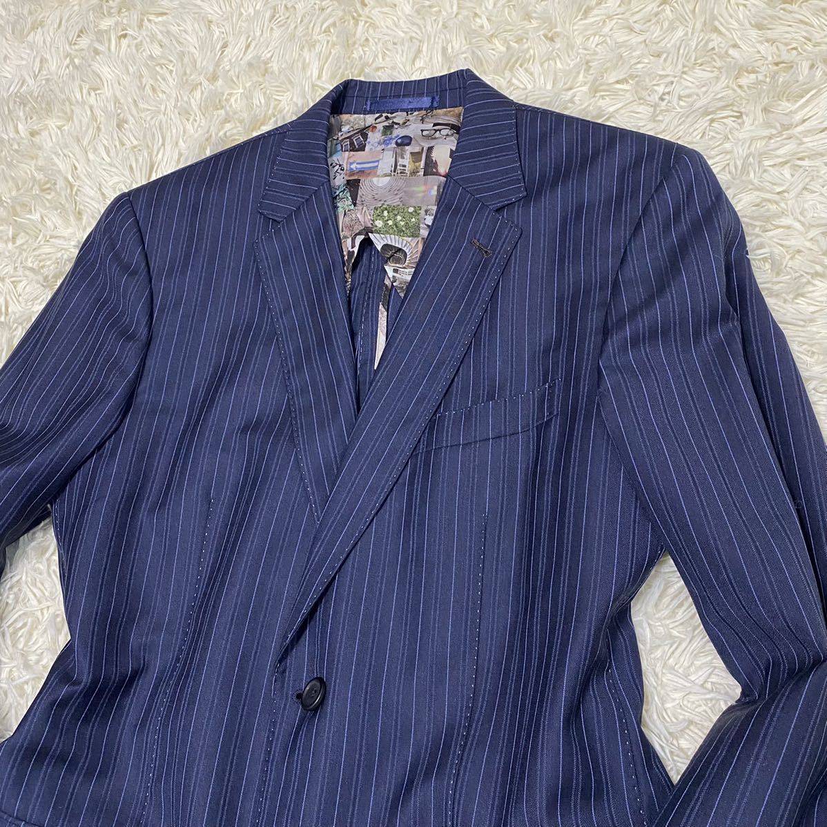 最高級】極美品 1円スタート Paul Smith ポールスミス ロロピアーナ