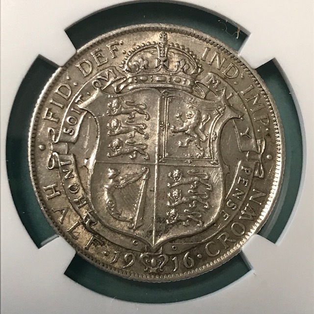 ジョージ5世 イギリス クラウン銀貨 コイン 銀貨 2112.銀貨貴重？1924