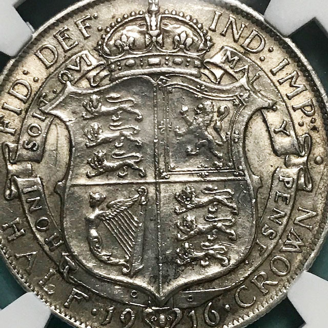 ジョージ5世 イギリス クラウン銀貨 コイン 銀貨 2112.銀貨貴重？1924